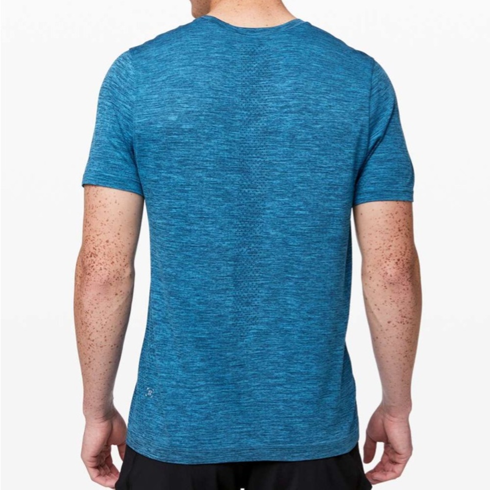 Lululemon Metal Vent Breathe Short Sleeve - Neo Blue - Size Medium - Picture 9 of 12